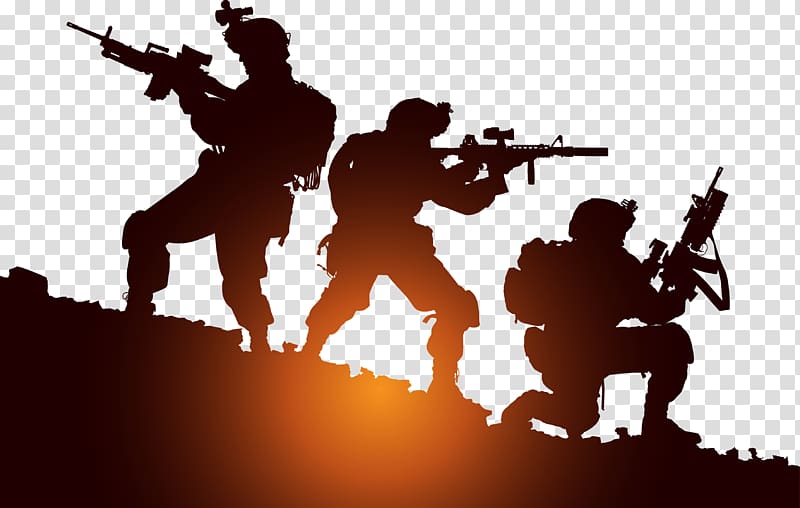 three soldier illustrations, The Warzone Ptsd Survivors Guide: 2nd Edition Posttraumatic stress disorder, soldier transparent background PNG clipart