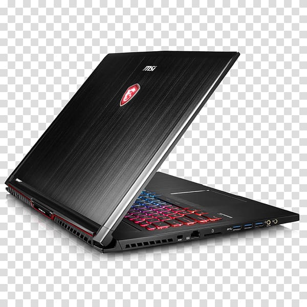 Laptop MSI GS73VR Stealth Pro MSI GS63 Stealth Pro, Laptop transparent background PNG clipart