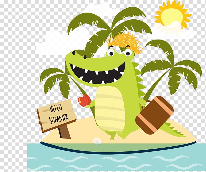 Adobe Illustrator Icon, Cartoon crocodile transparent background PNG clipart