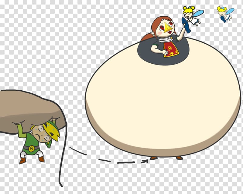 The Legend of Zelda: The Wind Waker Drawing Fat Art, inflation games transparent background PNG clipart