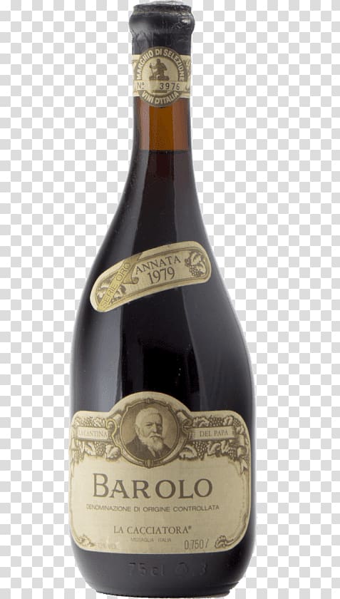 Common Grape Vine Italian wine Barolo DOCG Burgundy wine, bottiglia transparent background PNG clipart