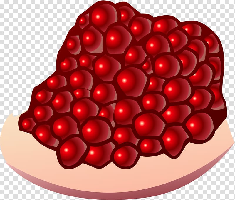 Pomegranate Auglis Light, Hand painted red pomegranate transparent background PNG clipart