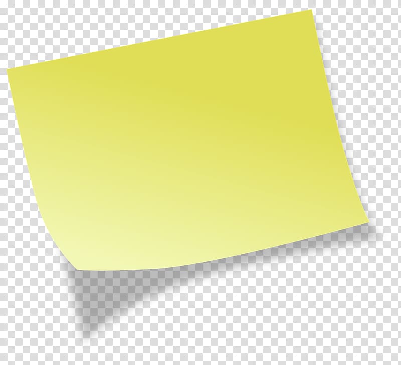 Rectangle Yellow, shadow transparent background PNG clipart