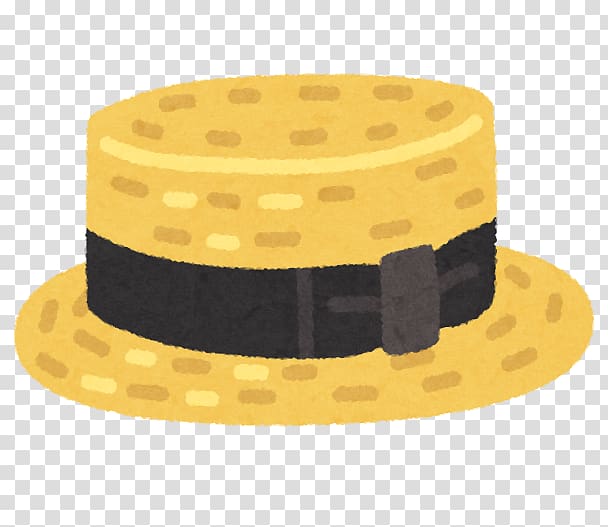 Boater Straw hat いらすとや Depachika, Hat transparent background PNG clipart