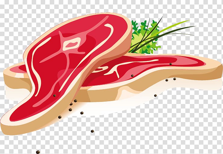 Ham Meat Beef, Fresh meat material Template ,Fresh meat material transparent background PNG clipart