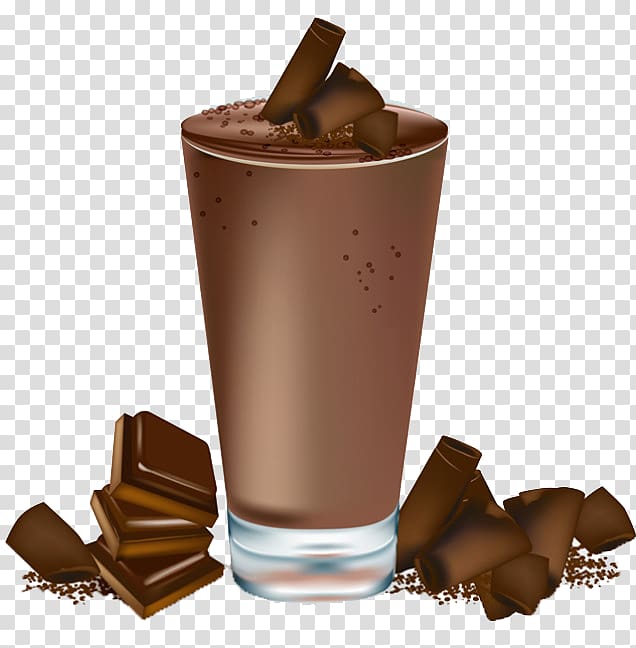 Milkshake Chocolate milk Chocolate bar Chocolate ice cream, milk transparent background PNG clipart