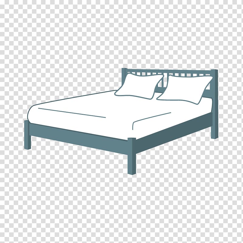 Bed frame Bed Sheets Linens Couch, bed transparent background PNG clipart