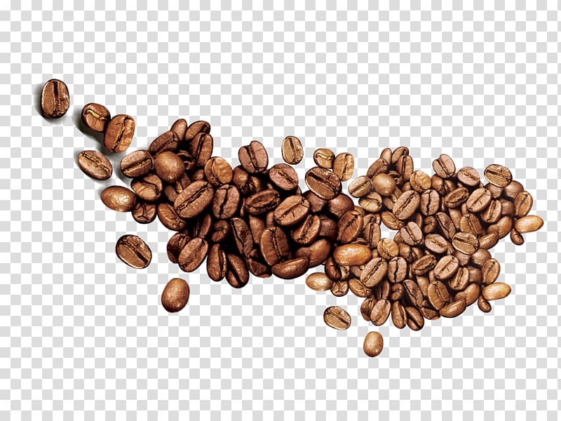 Jamaican Blue Mountain Coffee Food Five Grains Lollipop, Coffee beans transparent background PNG clipart