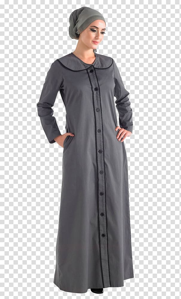 Abaya Jilbāb Clothing Overcoat Dress, dress transparent background PNG clipart