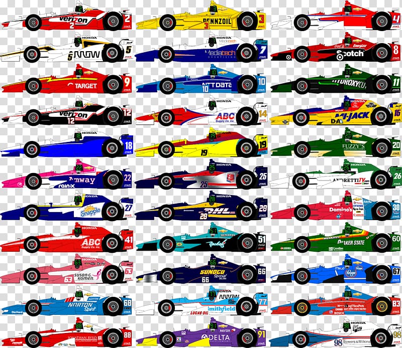 Funny Car IndyCar Formula One car Champ Car, car transparent background PNG clipart