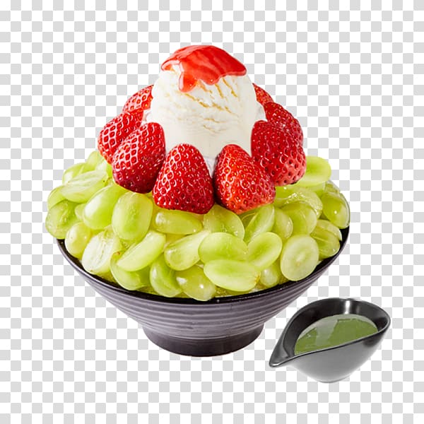 Kakigōri SULBING TENJIN ソルビン 天神 Cafe Chocolate brownie Cheesecake, strawberry transparent background PNG clipart