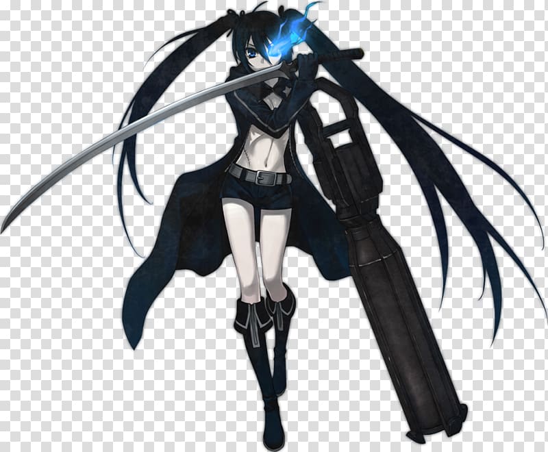 Black Rock Shooter: The Game Anime Manga, rock transparent background PNG clipart