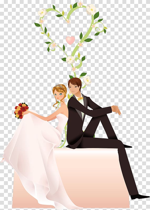 Wedding invitation Bridegroom Animation, wedding transparent background PNG clipart