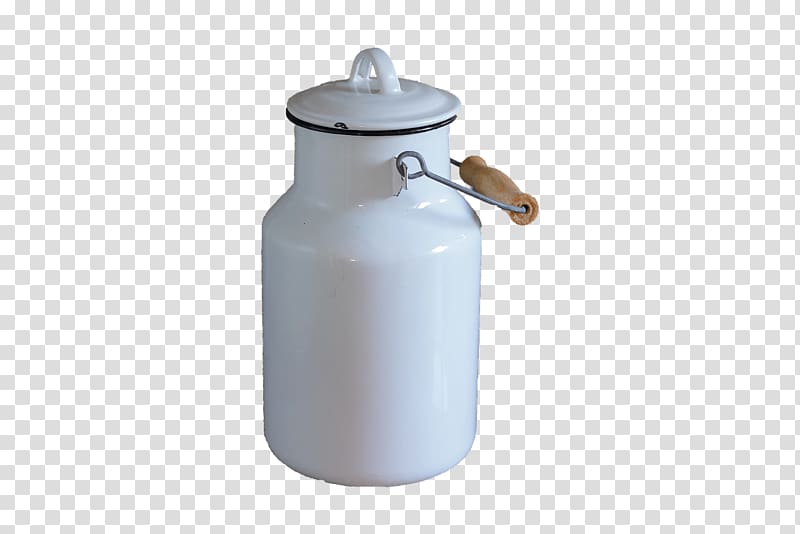 white milk churn, Milk Can transparent background PNG clipart