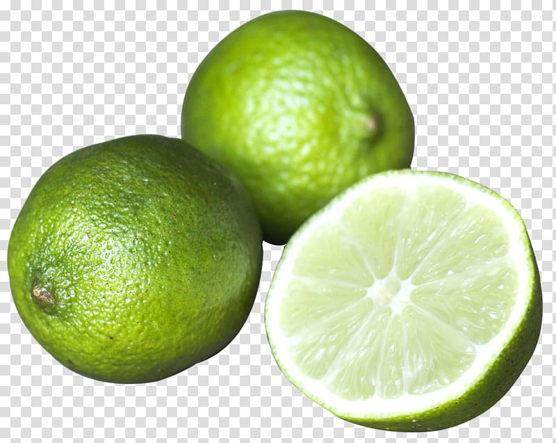 Persian lime Lemon Juice Key lime, Citrus Lime Fruit transparent background PNG clipart