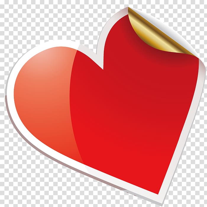 Heart Computer file, Art heart-shaped origami transparent background PNG clipart