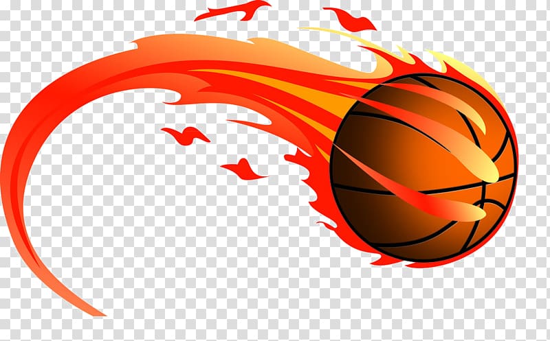 Basketball Sport Streetball, Red Basketball transparent background PNG clipart