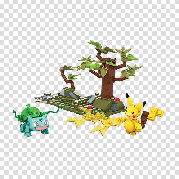 Pikachu Bulbasaur Pokémon Construx Charizard, pikachu transparent background PNG clipart