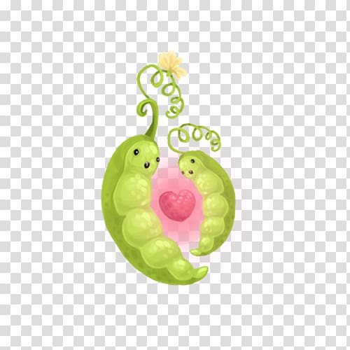 Favicon Heart Icon, Cute pea pods transparent background PNG clipart