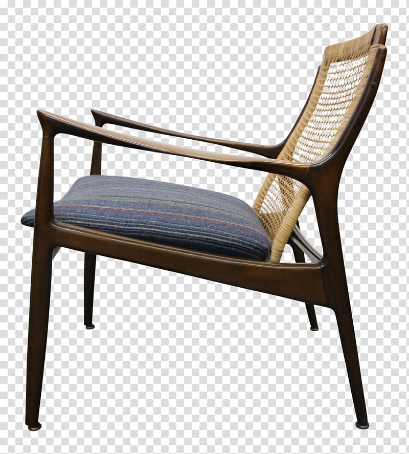 Furniture Chair Armrest Wicker Wood, armchair transparent background PNG clipart