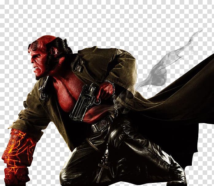 Hellboy: The Science of Evil Liz Sherman Abe Sapien Film, hellboy peep transparent background PNG clipart