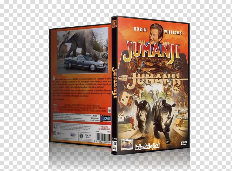 VHS DVD Jumanji STXE6FIN GR EUR Brand, dvd transparent background PNG clipart