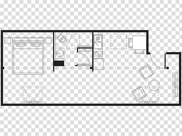 3D floor plan House, design transparent background PNG clipart