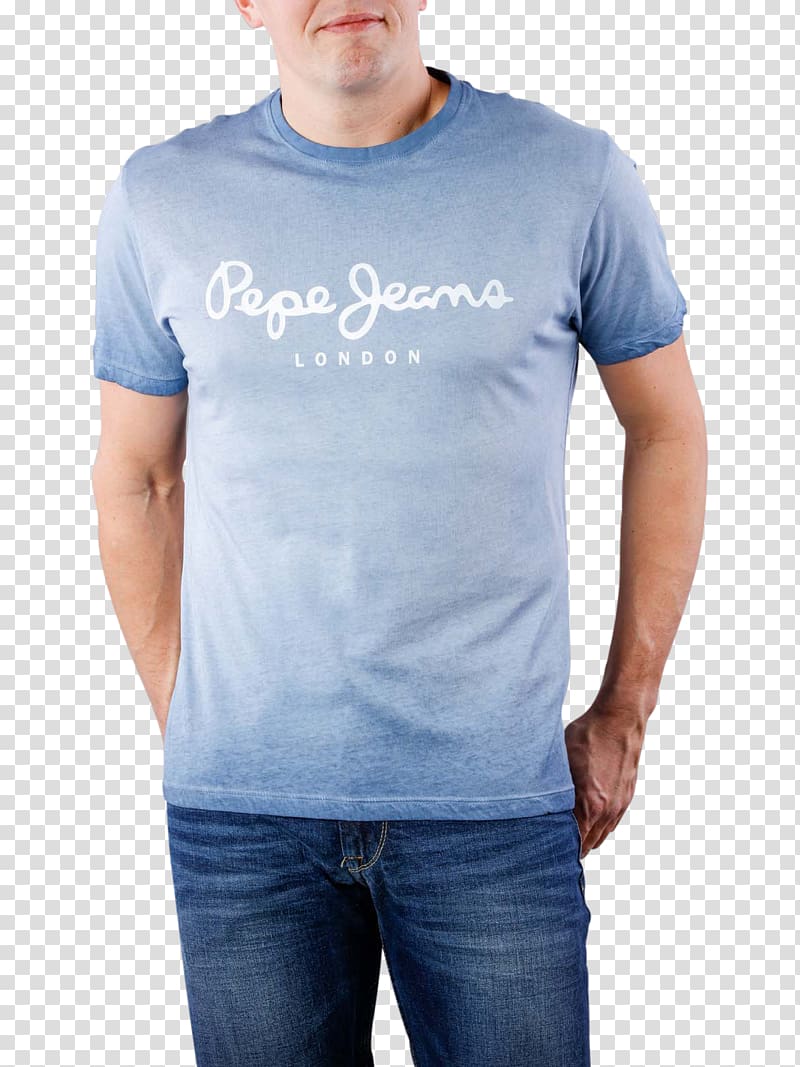 T-shirt Pepe Jeans Top Sleeve, shirt cleaning transparent background PNG clipart