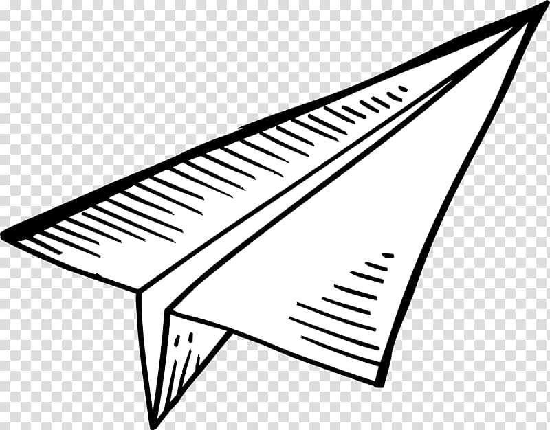 cartoon paper airplane transparent background PNG clipart