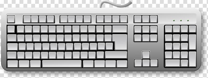 Computer keyboard Computer hardware Drawing , keyboard transparent background PNG clipart