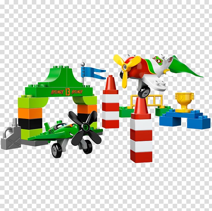 Lego 10510 Ripslinger\'s Air Race Lego Duplo Toy, toy transparent background PNG clipart