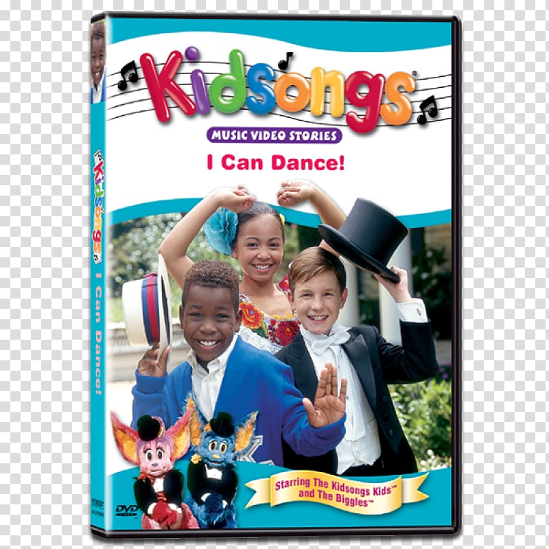 YouTube Kidsongs: I Can Dance I Can Do It!, dvd music transparent background PNG clipart