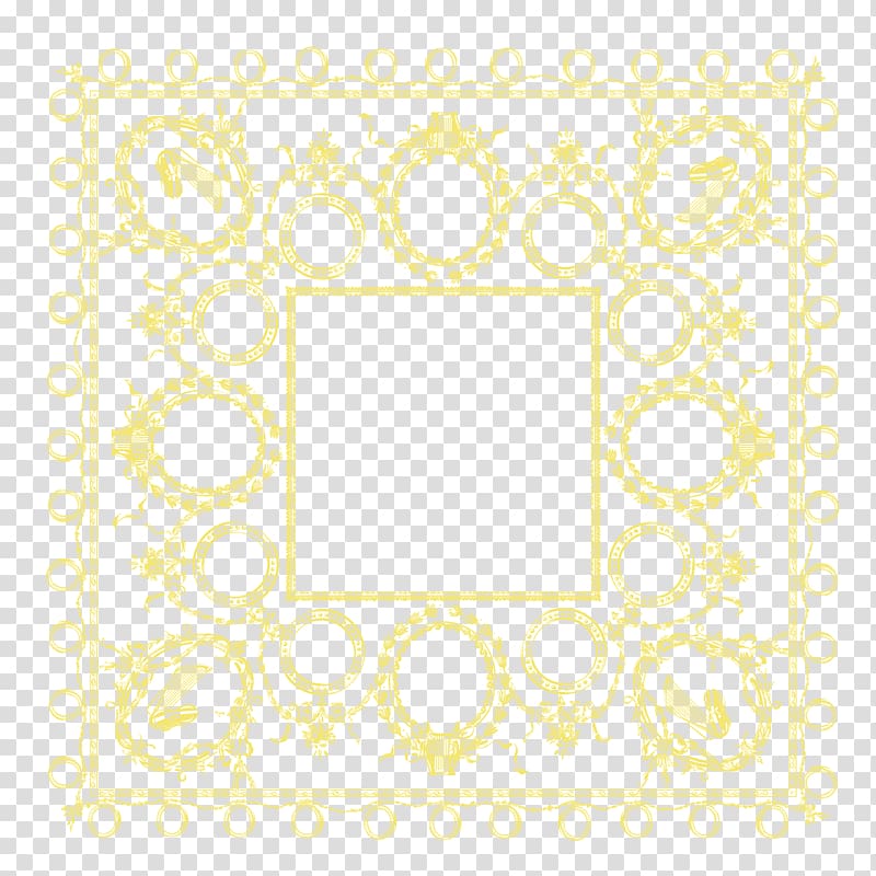 Paper frame Area Pattern, Square elements transparent background PNG clipart
