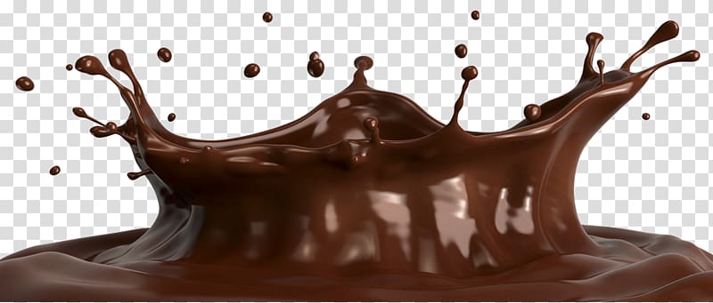 brown liquid illustration, Hot chocolate Chocolate bar Chocolate milk, Chocolate drops transparent background PNG clipart