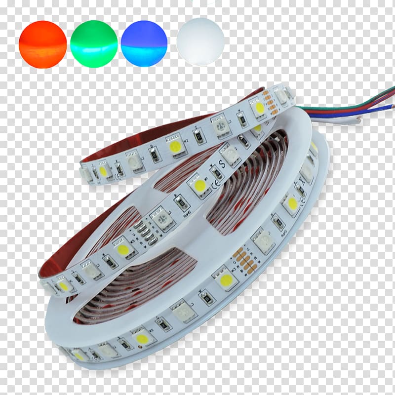 Light-emitting diode LED SMD DMX512 Surface-mount technology, light transparent background PNG clipart