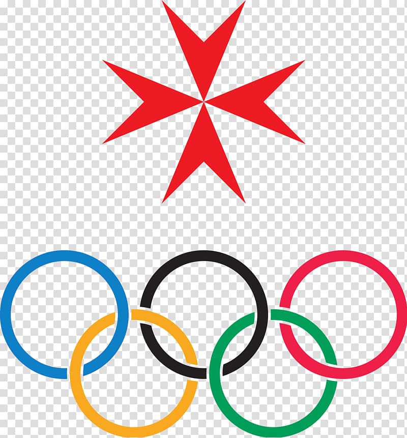 Malta Olympic Committee Olympic Games Mediterranean Games National Olympic Committee, olympic rings transparent background PNG clipart