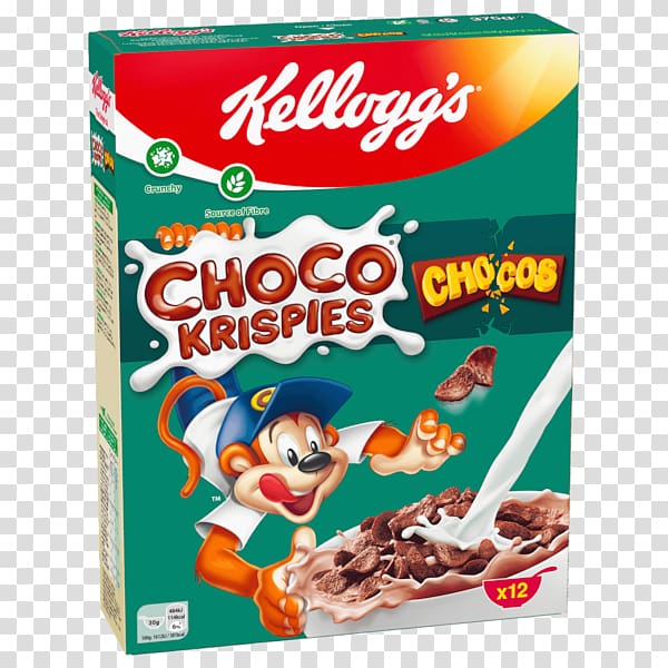 Cocoa Krispies Breakfast cereal Chocos Kellogg\'s, breakfast transparent background PNG clipart