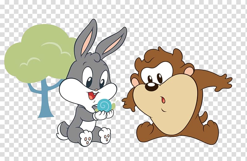 Bugs Bunny & Taz: Time Busters Tasmanian Devil Daffy Duck Tweety, Bugs Bunny transparent background PNG clipart