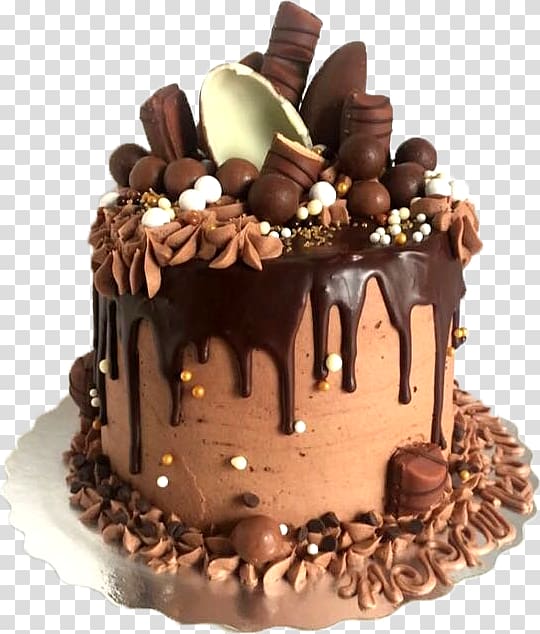 Chocolate cake Birthday cake Layer cake Chocolate brownie Chocolate truffle, chocolate cake transparent background PNG clipart