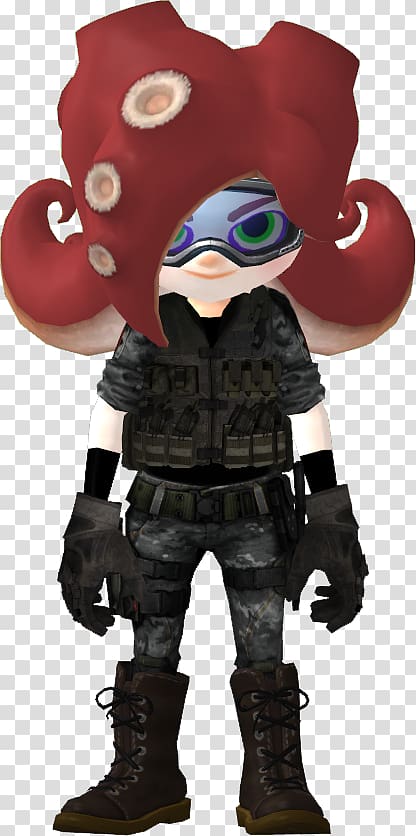 Splatoon 2 Military base Army, crimson fists models transparent background PNG clipart