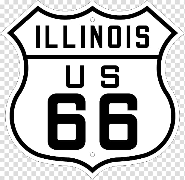 U.S. Route 66 in Illinois AutoCAD DXF US Numbered Highways, road transparent background PNG clipart