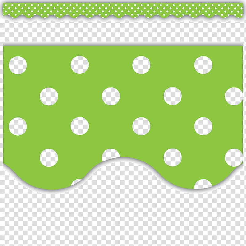 Polka dot Blue White , Lime Border Frame File transparent background PNG clipart