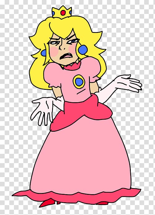 Cartoon Character , super Princess Peach transparent background PNG clipart