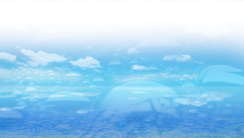 Water resources Energy Sky Ocean , Cool blisters transparent background PNG clipart