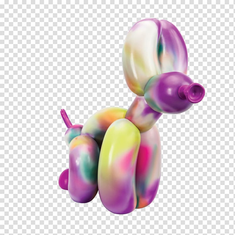Paddle Pop Collectable Designer toy Art, Pooping balloon dog transparent background PNG clipart