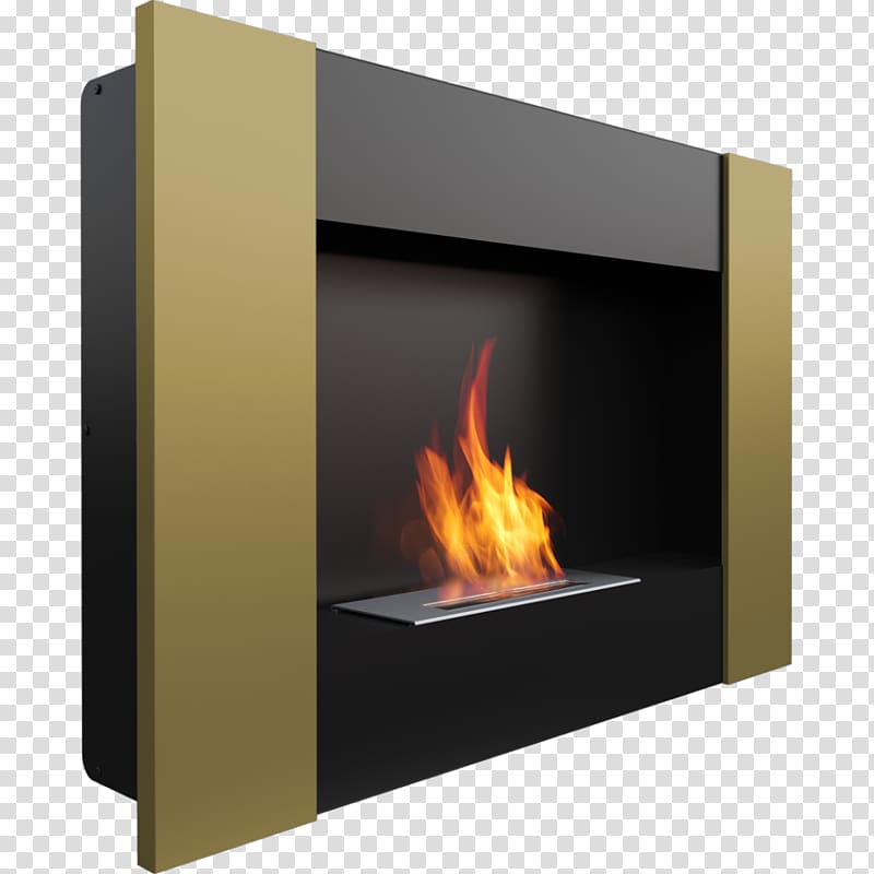 Bio fireplace Chimney Ethanol fuel Stove, stove transparent background PNG clipart