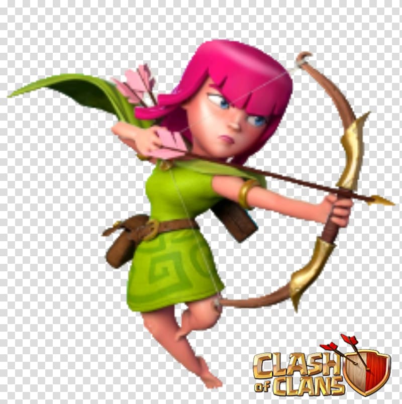 Clash of Clans Clash Royale Boom Beach Video gaming clan, archer transparent background PNG clipart
