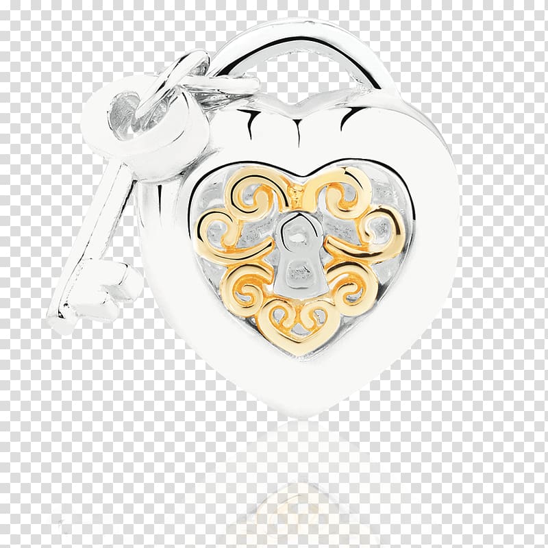 Locket Michael Hill Jeweller Sterling silver Gold, silver transparent background PNG clipart