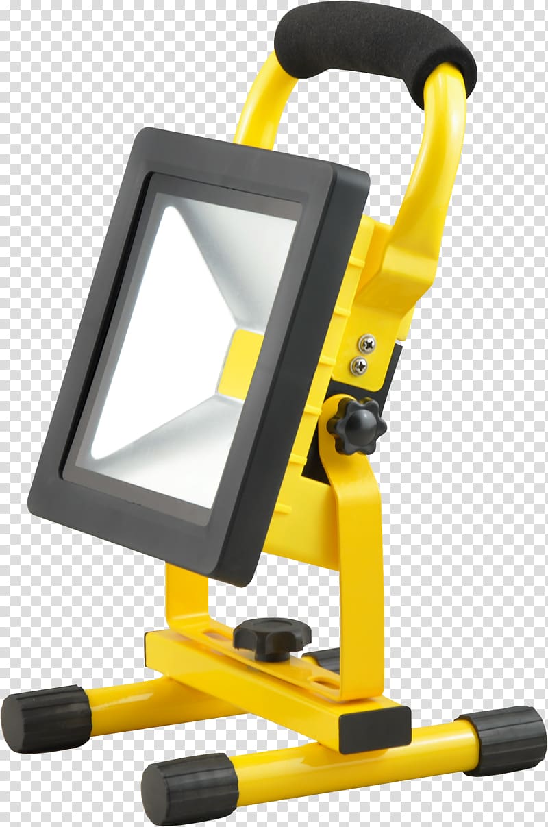 Floodlight Light-emitting diode Lighting Light fixture, 12 Volt Handheld Spotlights transparent background PNG clipart