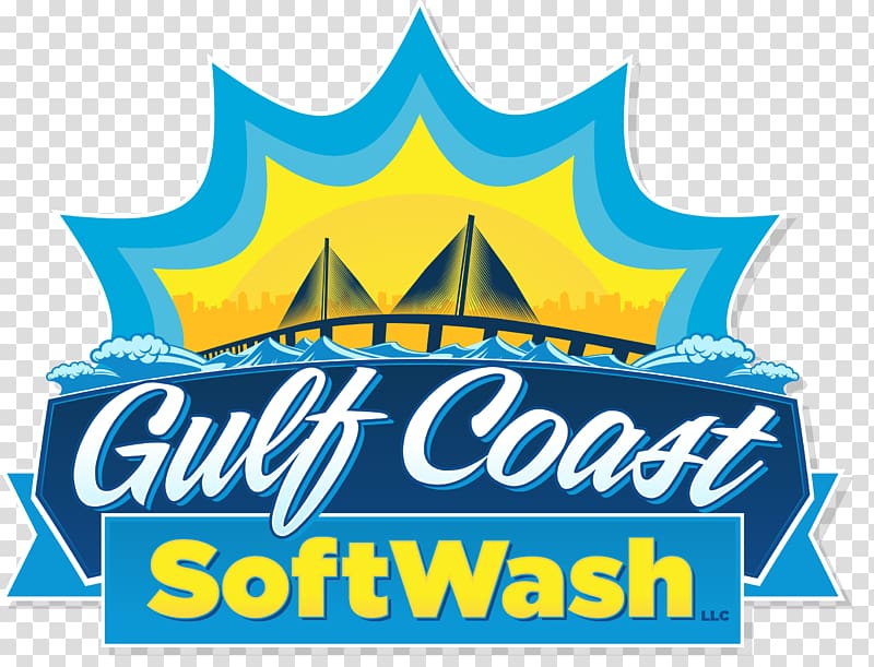 Gulf Coast Softwash LLC Logo Brand Product Service, roof cleaning florida transparent background PNG clipart